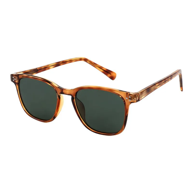 JEKA TR/Memory Plastic Round Sunglasses Unisex-4