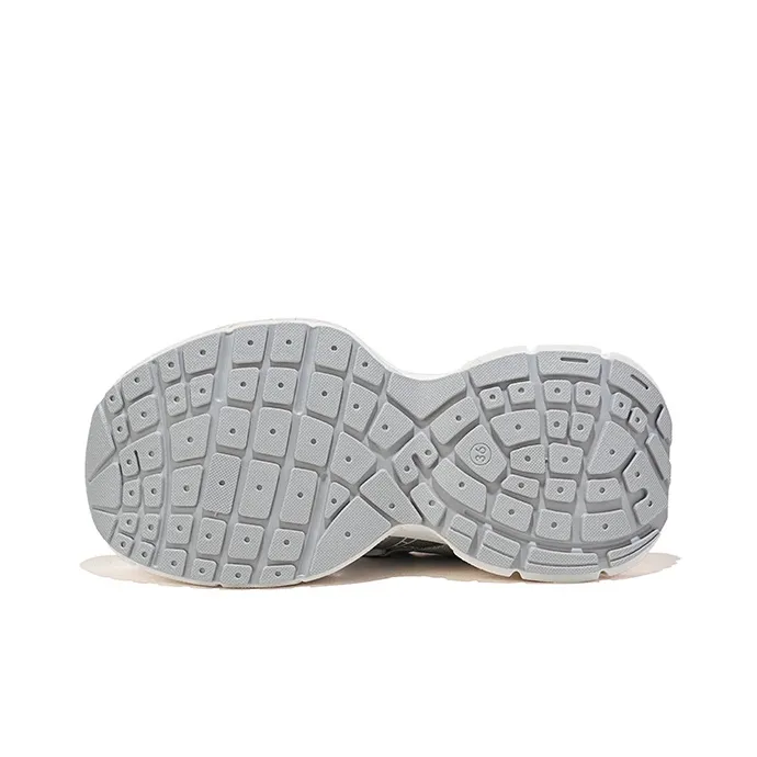 RENBEN Breathable, Height Enhancing, Lightweight River Trekking Shoes Women's Silver-5