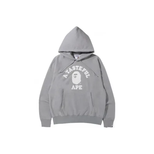 A BATHING APE X JJJJound Relaxed Classic College Pullover Hoodie