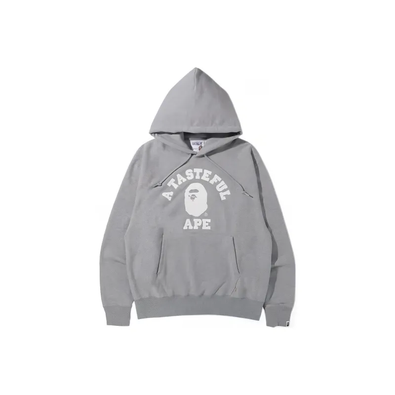 Bape X JJJJound Relaxed Classic College Pullover Hoodie-0
