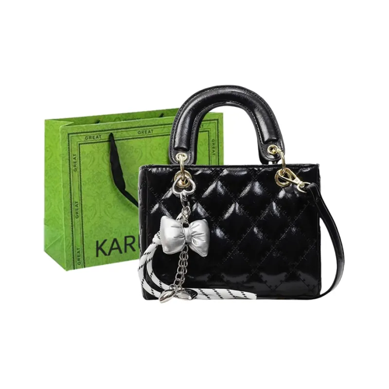 KARUISHA PU Handbag Women's Ecru/Pink/Blue/Black-12