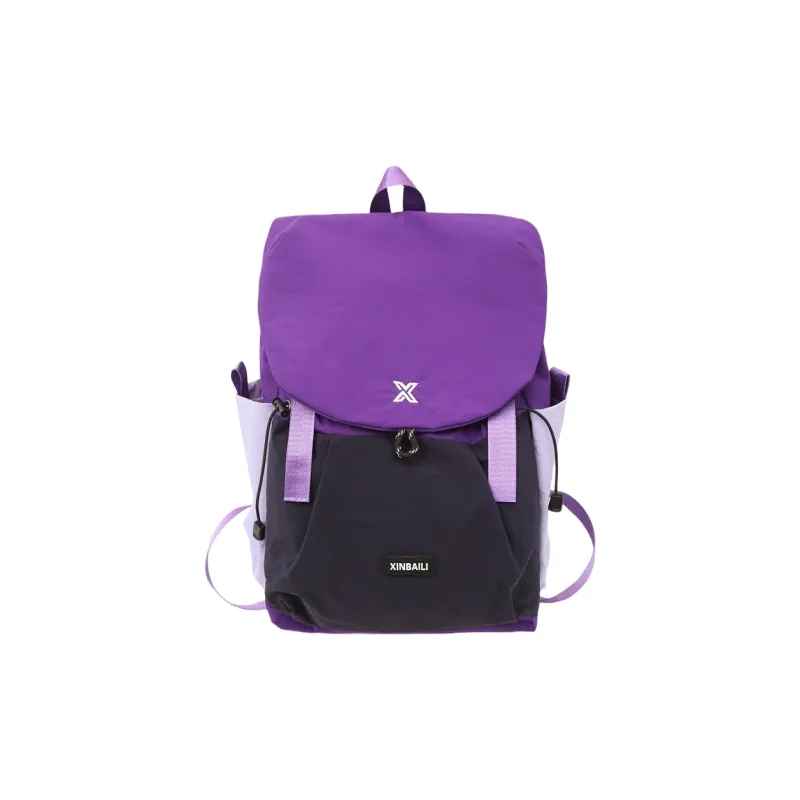 Yalu Nylon Backpack Unisex Multicolor-6