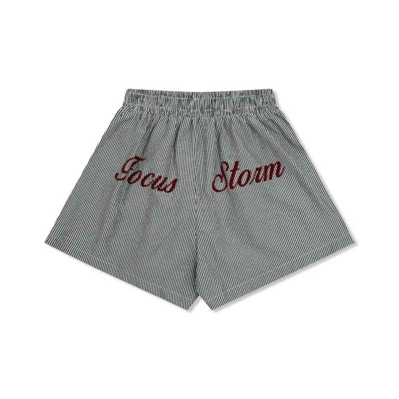 Vine Color Casual Shorts Women's-6