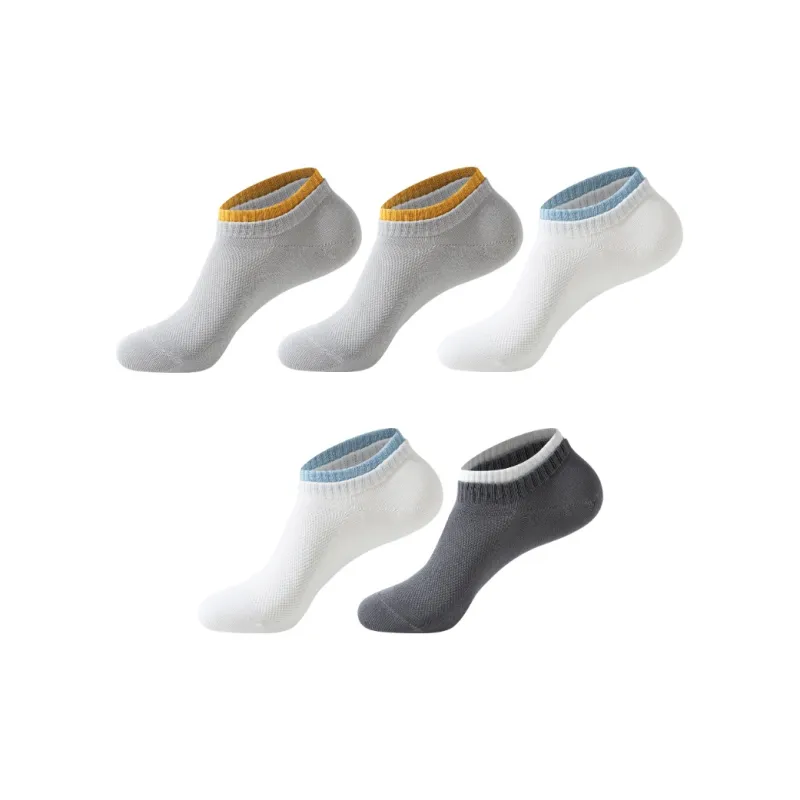 PLANDOO Ankle Socks Men's 5 Pack-24