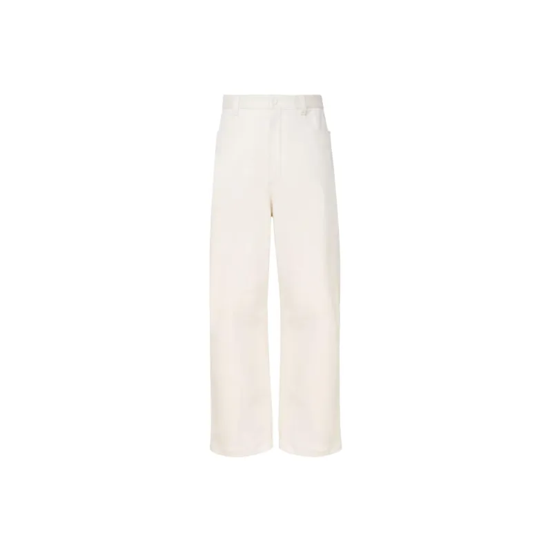 DIOR Button Detailed Straight Leg Pants-0