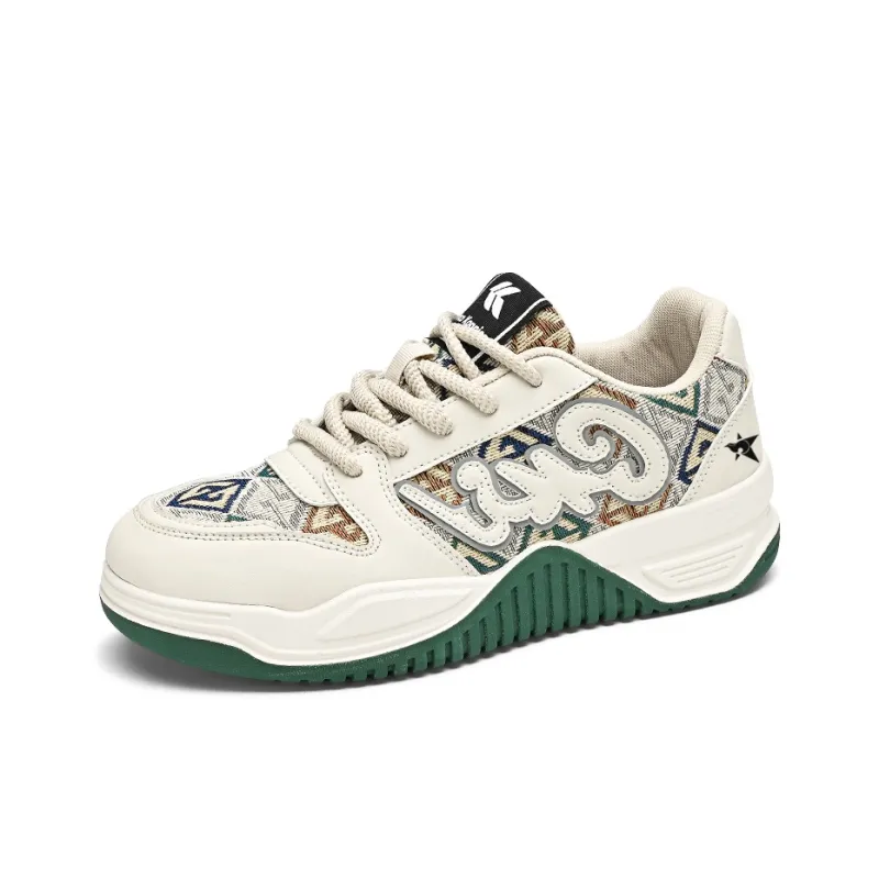 Bookish Star Coverage Abrasion Resistant Low Top Skateboard Shoes Men's-0