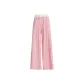 Pink Plaid Casual Pants
