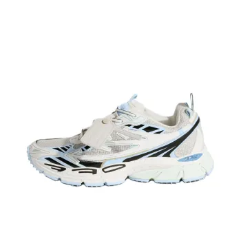 OFF WHITE Be Right Back Low Top Casual Shoes Women's White Blue