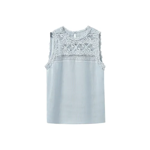 Hang Yi Court Shirts Women's Blue