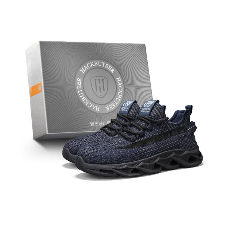HACKBUTEER Low Top Casual Shoes Men's Box Included-5