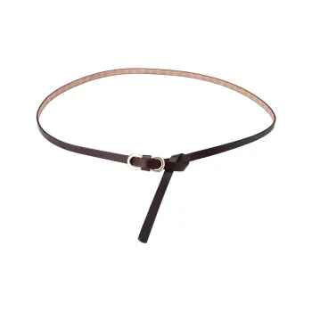 JEANSWEST Cow Split Leather Belts Women's 1CM