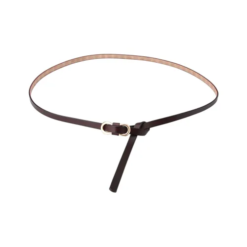 JEANSWEST Cow Split Leather Belts Women's 1CM