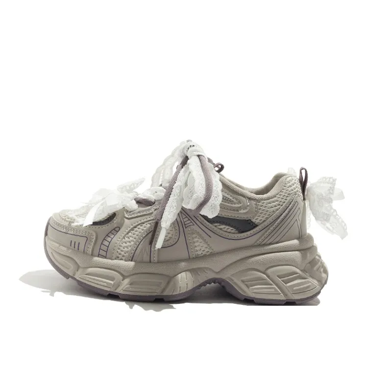 BEIER Breathable And Lightweight Low Top Chunky Sneakers Women's-20
