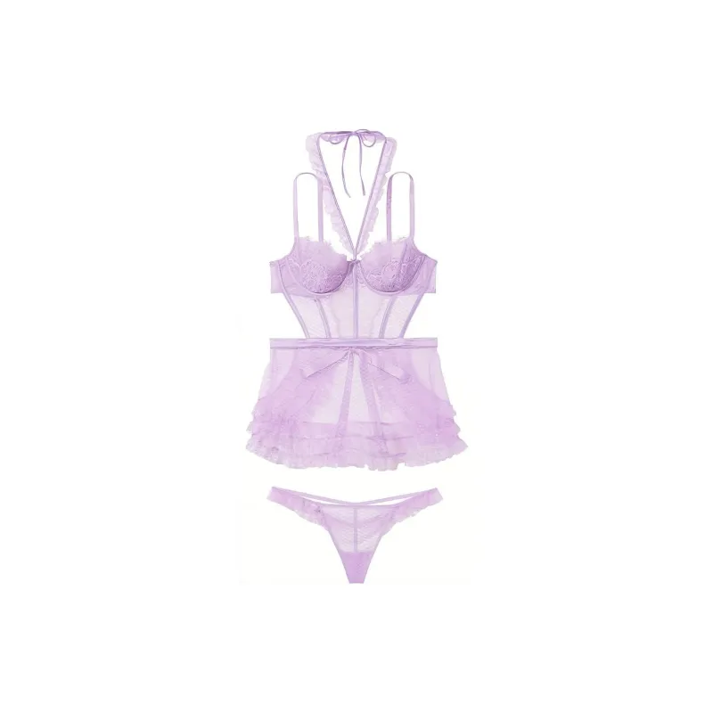 Victoria's Secret Underwear Set Women's Light Purple-0