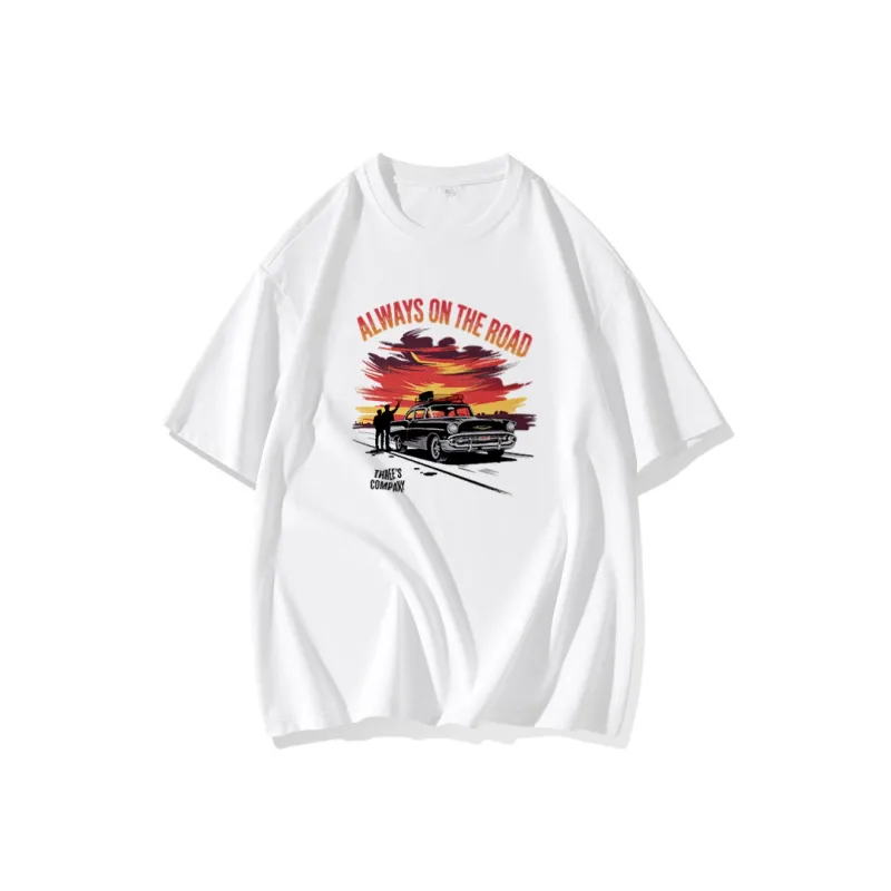 FAIRWHALE Drop Shoulder Sleeve T Shirt Women's-0
