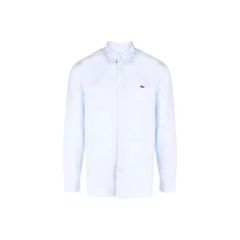 LACOSTE Premium Crocodile Logo patch Shirt