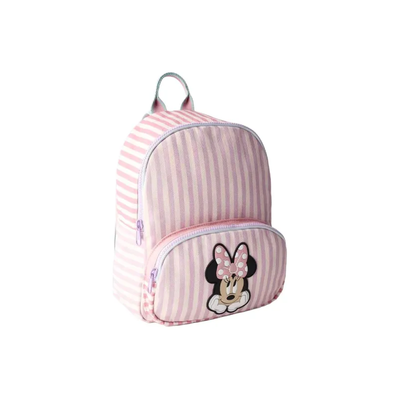 ZARA Cotton Backpack Women's Pink-1