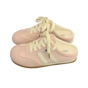 LIANGHUO Rubber Sole Quiet Abrasion Resistant Slip Resistant Closed Toe Slippers Women's