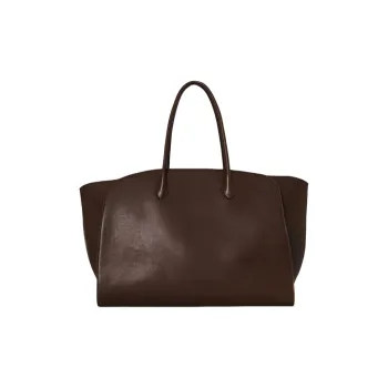 THE ROW Marlo Cow Leather Handbag Unisex Brown