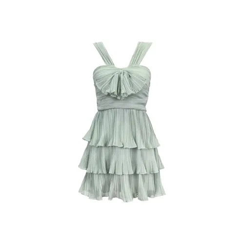 DOSOHEB Slip Dresses Women's Mint Green