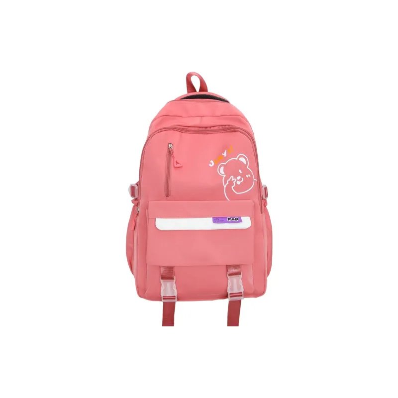 Yalu Nylon Backpack Unisex Multicolor-15
