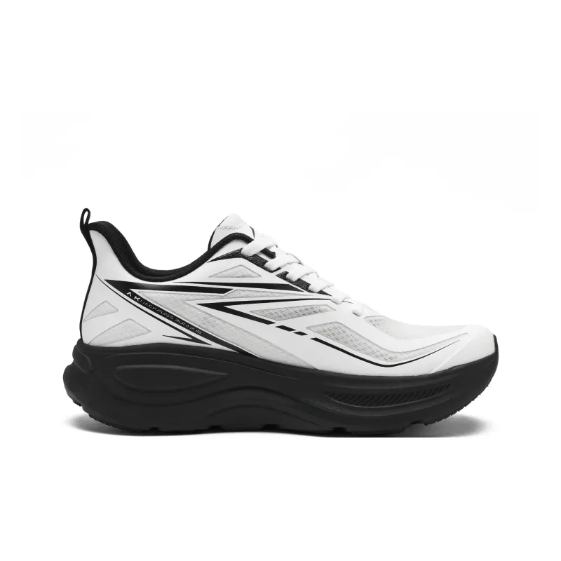 A.KNACKFUSS Low Top Running Shoes Unisex White Ink Strong Type-4