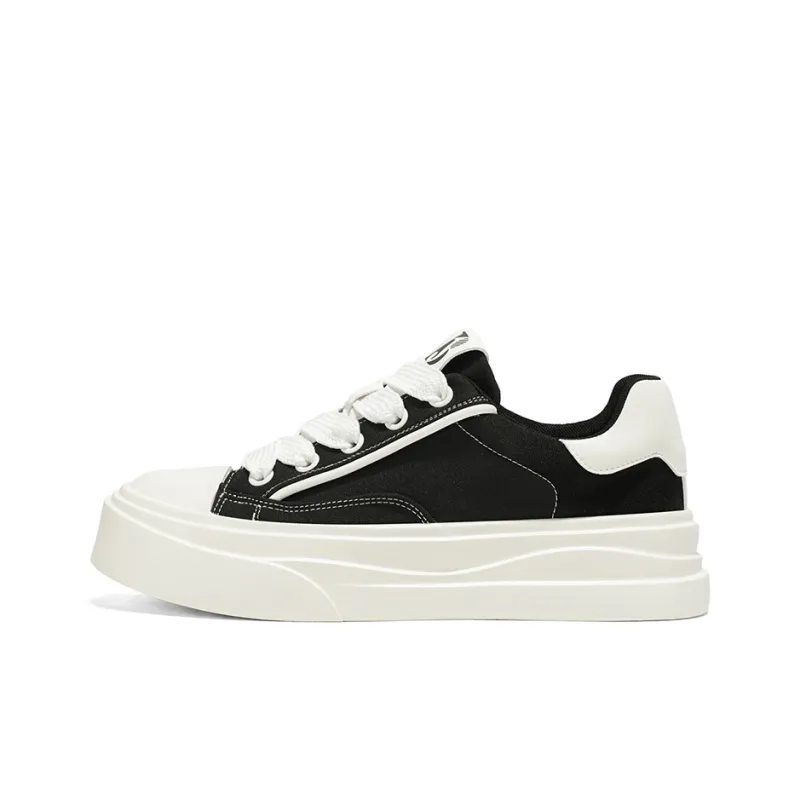 NANJIREN Slip Resistant Shock Absorbers With Abrasion Resistant Properties Low Top Skateboard Shoes Men's-0
