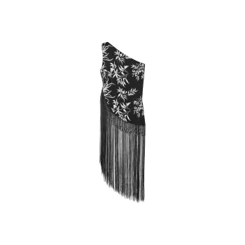 ZARA Sleeveless Dresses Women's Black/White