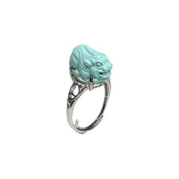 Xiao Tian Turquoises Fine Jade Rings Unisex