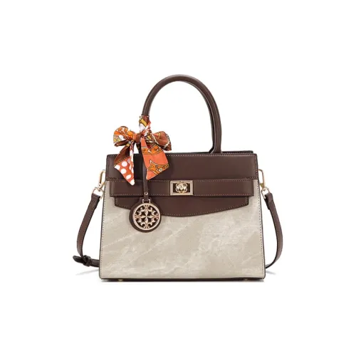 Vigno Synthetic Leather Shoulder Bag, Crossbody Bag, Handbag Regular Women's Coffee