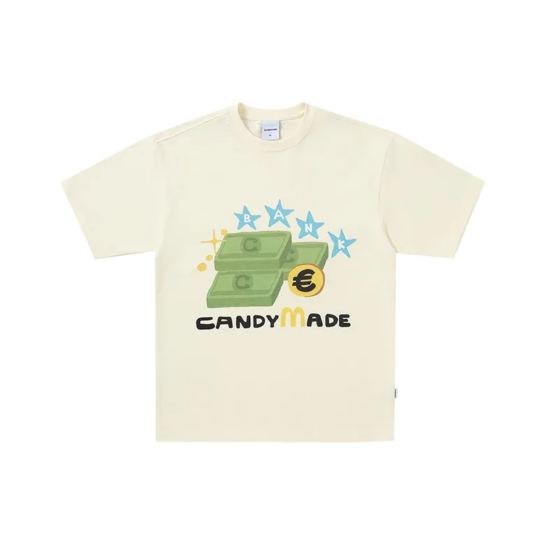 Candymade Haus T Shirts Unisex White-0