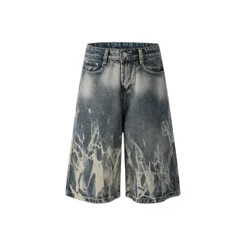 Extreme Turbo Denim Shorts Unisex