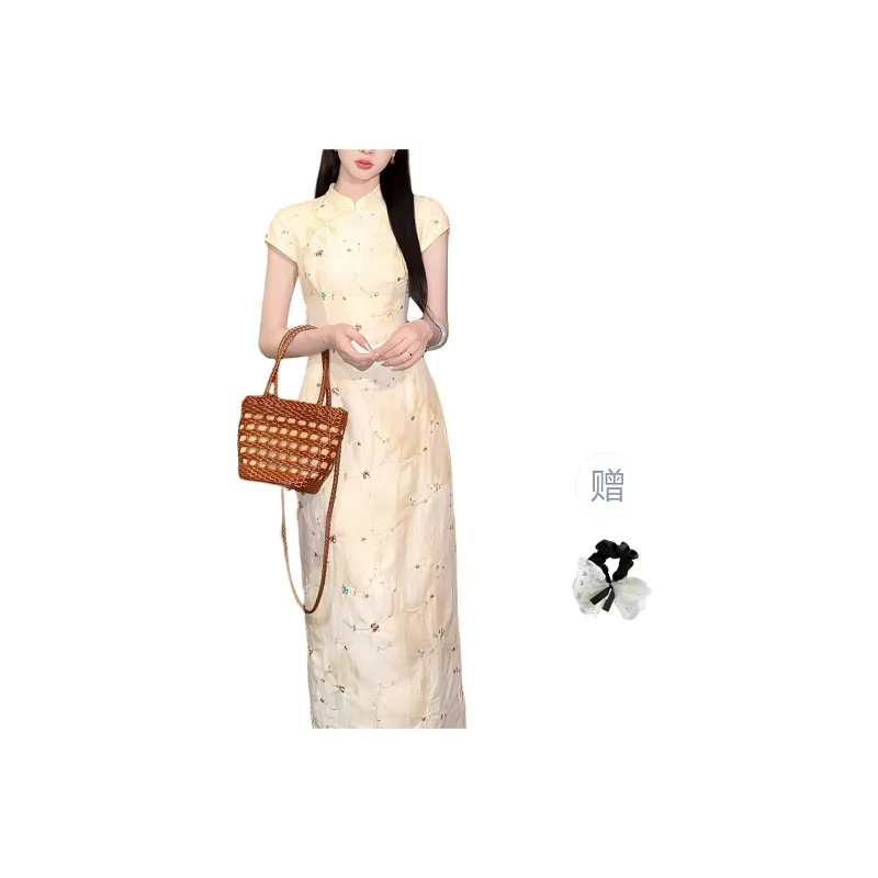 TUSHIFEI Short Sleeved Dress Women's-7