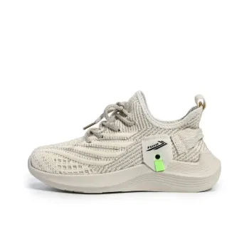 Dafu Leaps Forward Breathable And Slip Resistant Low Top Casual Shoes Women's Beige Gray