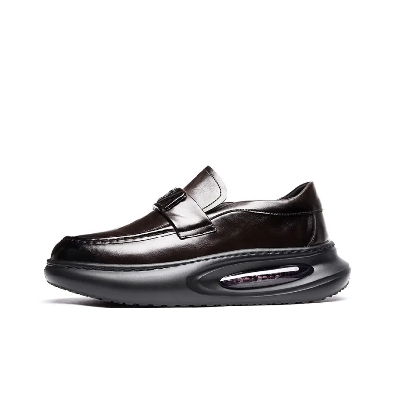 Ignition Men's Casual Shoes Men Low Top Black/Brown-7