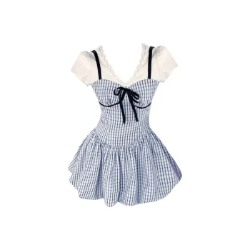 Peaches Peaches Short Sleeved Dress Women's