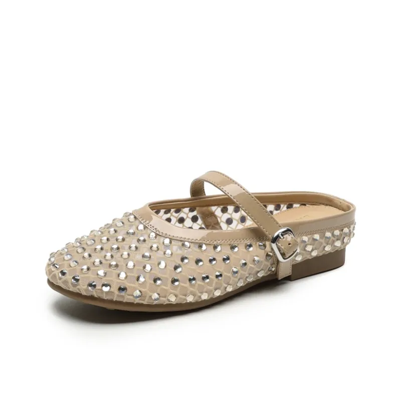 DAPHNE Slip Resistant Closed Toe Slippers Women's-6
