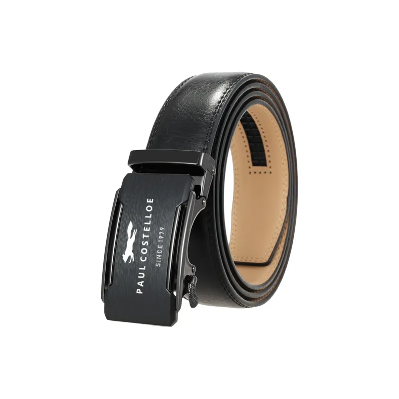 PAUL COSTELLOE Cow Leather Belts Unisex 3.5cm-4