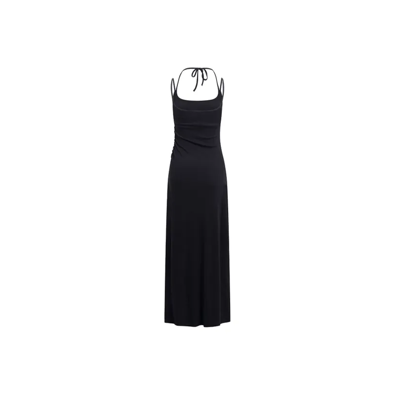 Ariseism Slip Dresses Women's Black-1
