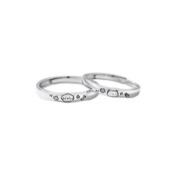 ALI THE FOX S925 Silver Rings Unisex