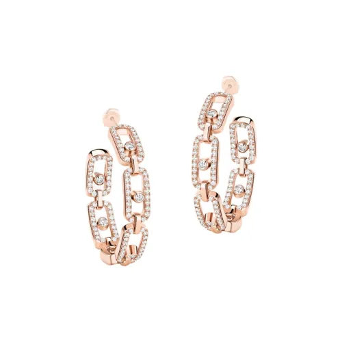 MESSIKA Diamond Earrings Unisex Gold