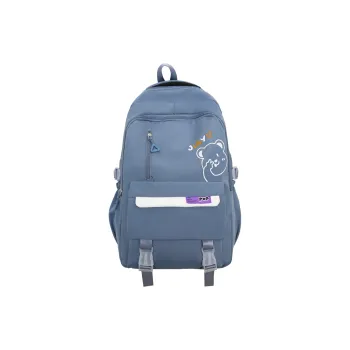 Yalu Nylon Backpack Unisex Multicolor
