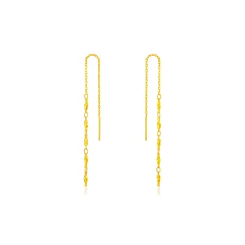 Diamond International 925 Sterling Silver Drop Earrings Women's