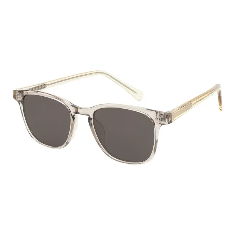 JEKA TR/Memory Plastic Round Sunglasses Unisex-7