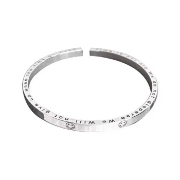 Old Qingyun Silver Building 999 Fine Silver Bangles Women's