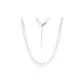 Short Pearl 925 Clasp Necklace