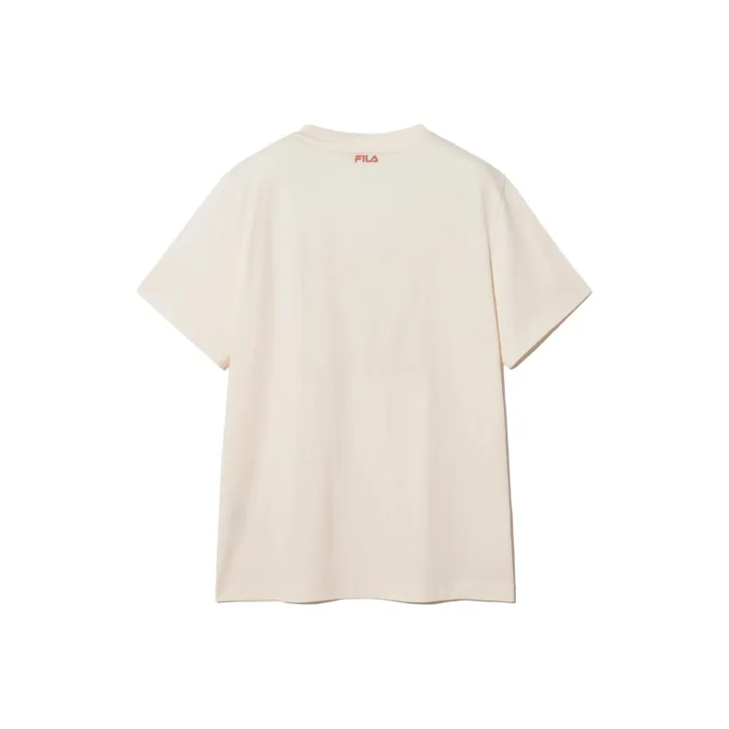 FILA T Shirts Women's Ivory-1