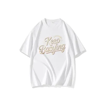 FAIRWHALE Drop Shoulder Sleeve T Shirt Women's