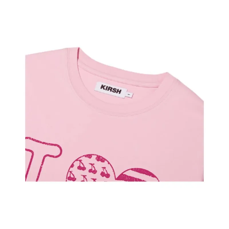 KIRSH T Shirt Unisex Light Pink-2
