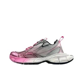 Balenciaga 3XL Low Top Chunky Sneakers Women's Gray Pink